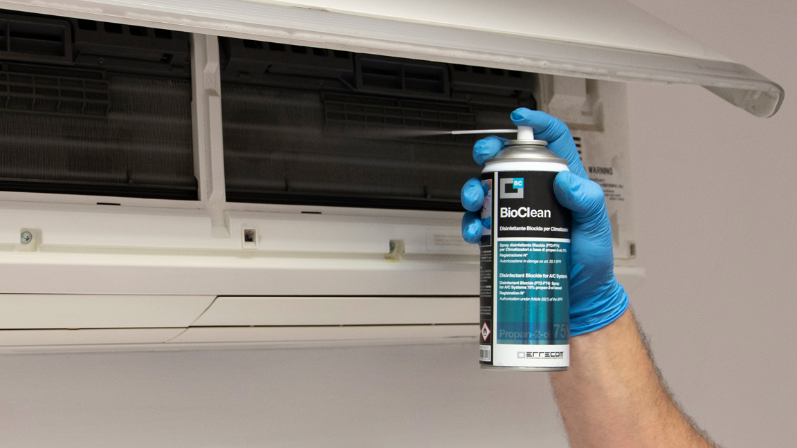 BioClean the versatile biocide to disinfect air ducts, and surfaces