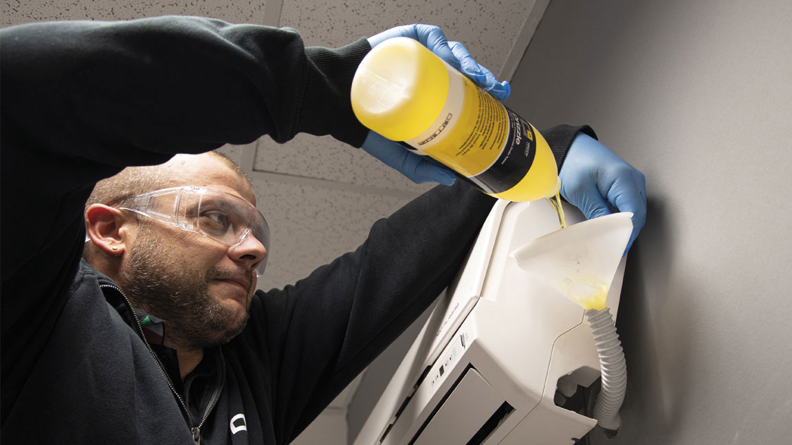 How To Clean The A C Condensate Drain Errecom